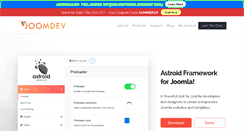 Desktop Screenshot of joomdev.com